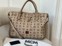 MCM Tasche XXL Hobo Shopper Visetos beige Crossbody Hamburg-Nord - Hamburg Hohenfelde Vorschau