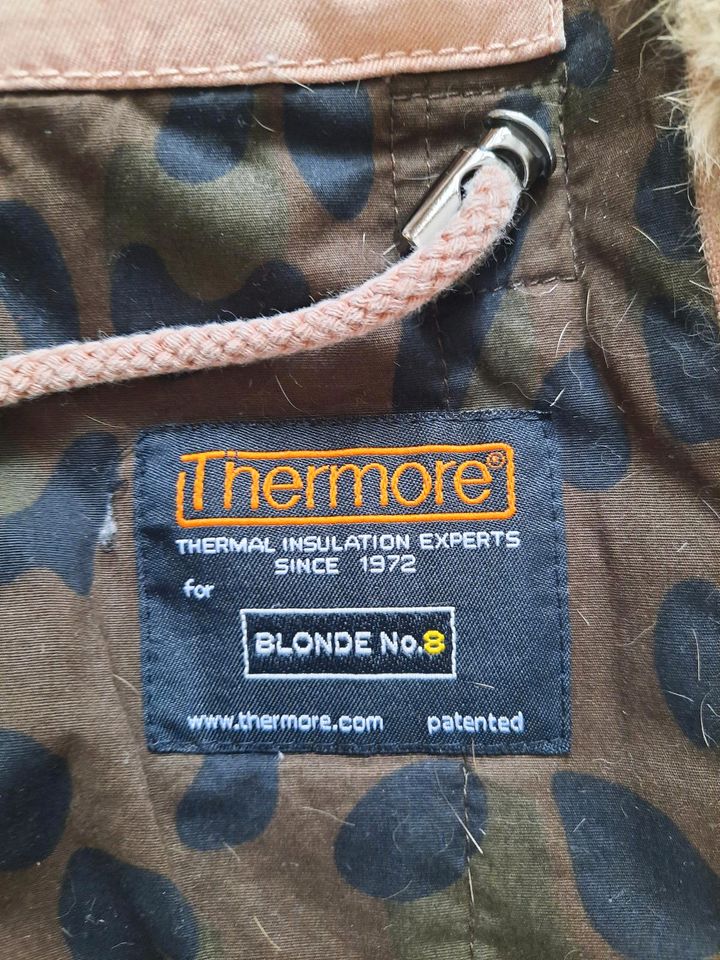 BLONDE No 8 Parka rosa 36 Echtfell Aspen 515 in Blaichach