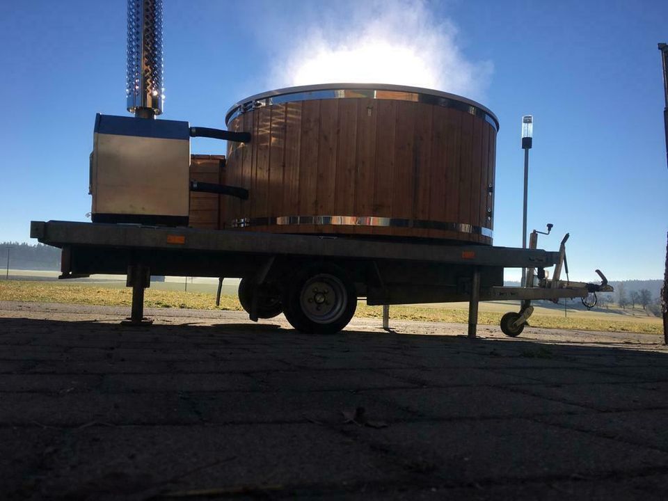 "Schwitzfässle"- Mobile Fass Sauna/Whirlpool Mieten in Hardt