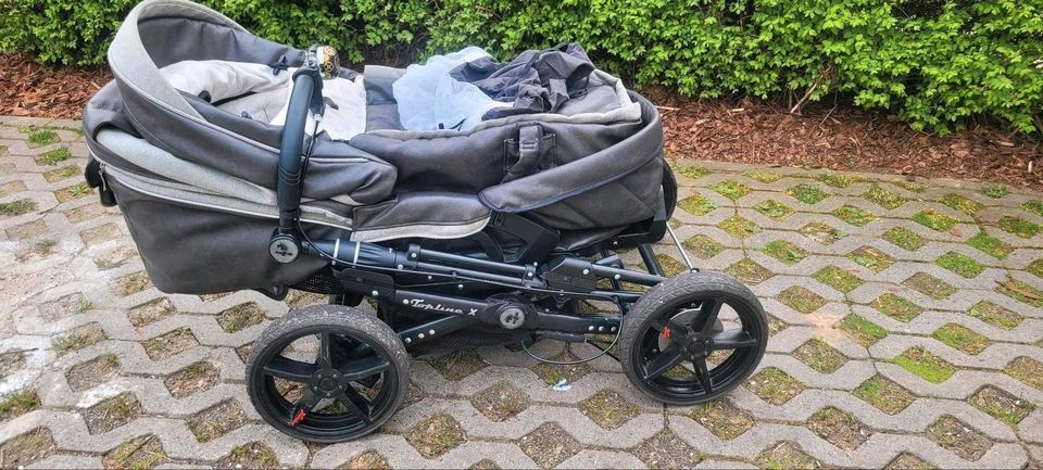 Kinderwagen Hartan Topline X Leder/ Stoff, 1. Hand! in Bannewitz