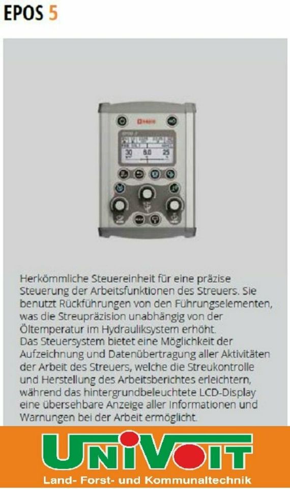 Unimog Salzstreuer Rasco Solid XF 2,2 m³ NEU Sonderpreis in Warmensteinach