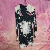 Kleid M Schwarz Tie-Dye Gothic Party Rock Bodycon EMP Punk Rheinland-Pfalz - Alsheim Vorschau