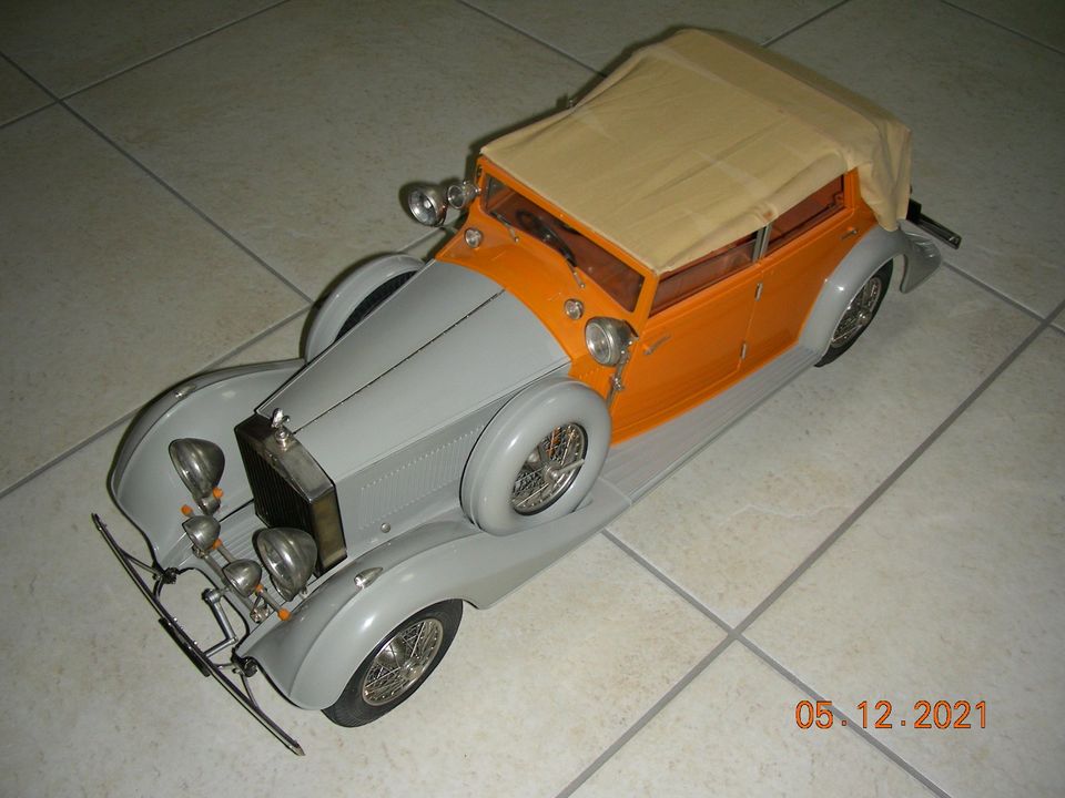 Pocher 1:8 ROLLS- ROYCE Torpedo Cabriolet Phantom II 1934 in Burgwedel