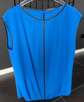 Esprit Top Shirt Oberteil Bluse blau schwarz Gr. L Bayern - Vöhringen Vorschau