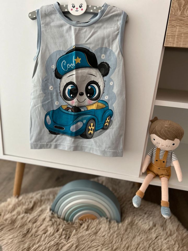 •Handmade Tanktop⭐️Panda 98/104• in Aachen