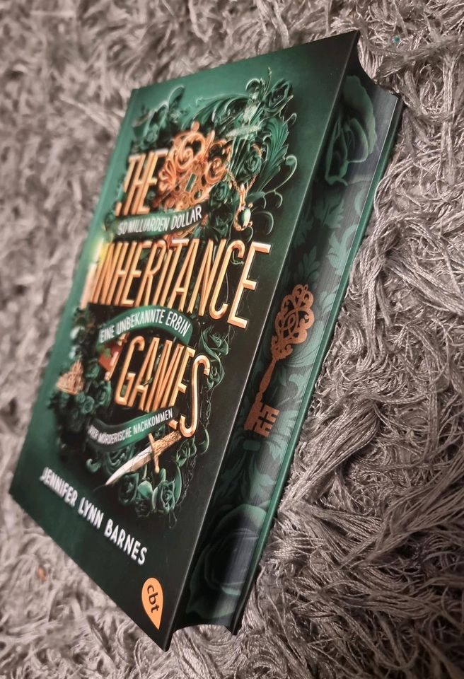 Inheritance Games von Jennifer Lynn Barnes | Farbschnitt ungelese in Neuburg a.d. Donau