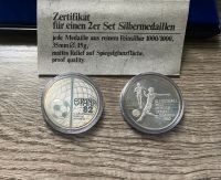 Medaille Silber Fußball WM 1982 Spanien 12. Fussballmeisterschaft Bayern - Attenkirchen Vorschau