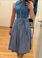 Hochgeschlossenes Dirndl blau, Größe 32 Bayern - Lappersdorf Vorschau