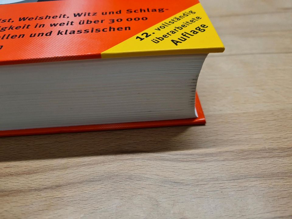 Das treffende Zitat, Buch, Standardwerk Zitate in Buchhofen