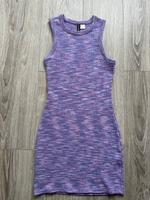 H&M Damen  Geripptes Strickkleid Ärmellos Lila Meliert Gr. XS Berlin - Steglitz Vorschau