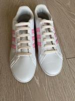 Adidas Sneakers Halbschuhe Gr. 38 weiß/rosa wie neu Niedersachsen - Stuhr Vorschau