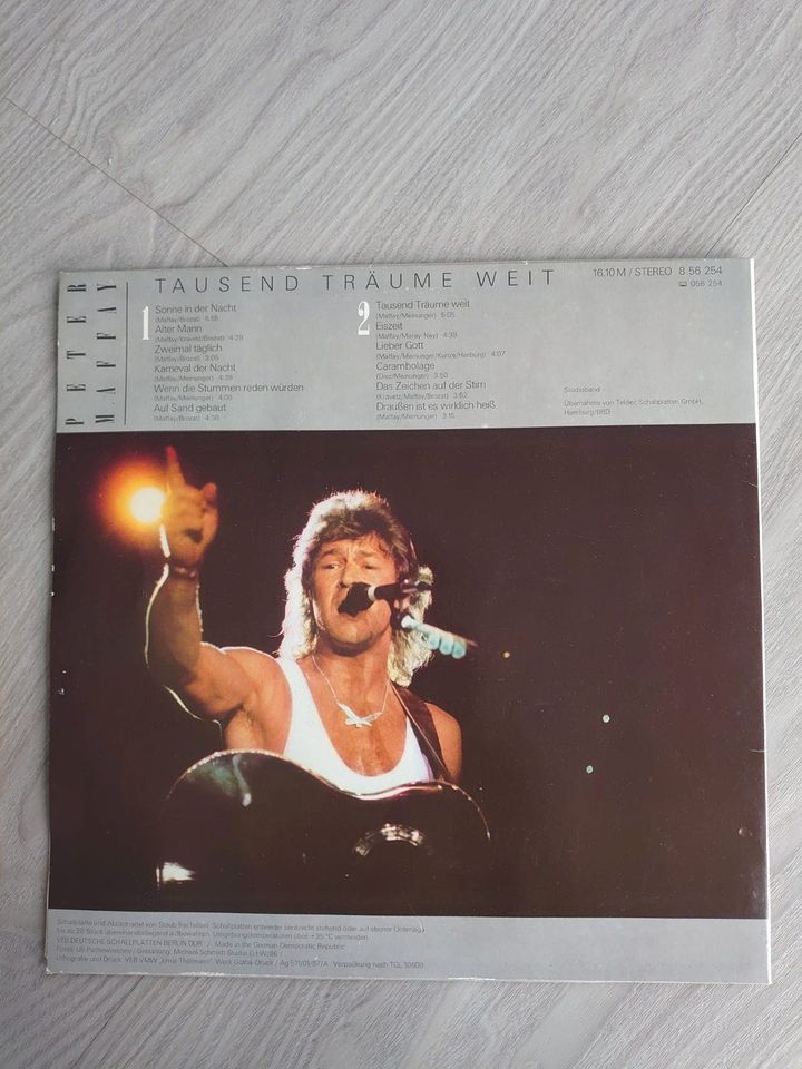 Schallplatte Peter Maffay  1LP in Ueckermuende