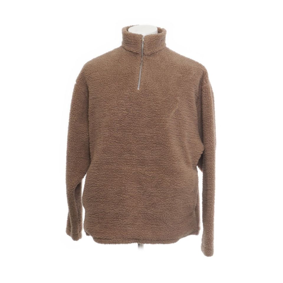 Teddy-Pullover, Gr. L, XL, XXL, braun, Asos Design in Zirndorf