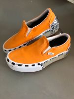 Vans slip on Schuhe platform orange Gr. 36,5 Düsseldorf - Düsseltal Vorschau