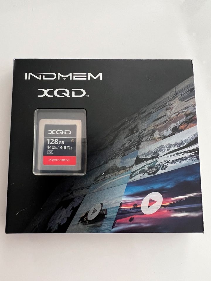 INDMEM 128GB XQD Flash Memory Card High Speed G Series in Lüneburg