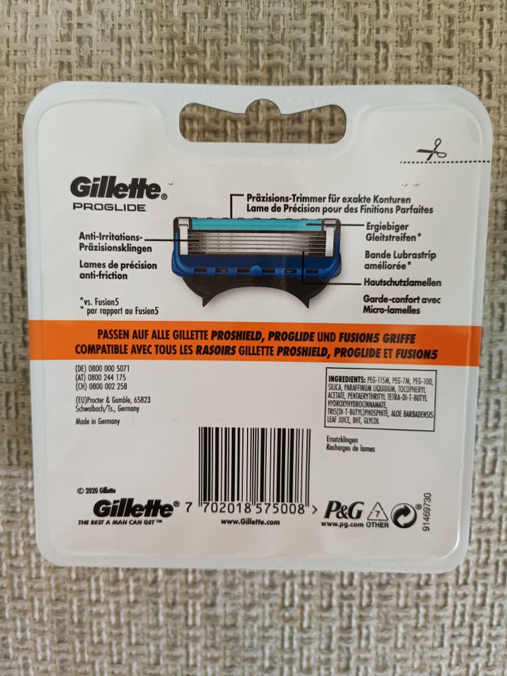 Gillette Rasierklingen, ProGlide XL, 8 Stk. in Lörrach