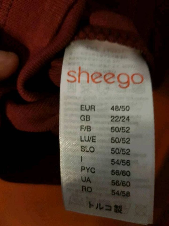 5 Sheego Langarmshirts 48/50 je in Köln