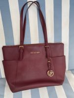 Michael Kors Tote Bag Tasche Shopper weinrot bordeaux Leder Schleswig-Holstein - Quarnbek Vorschau