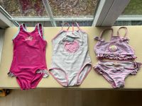 3x Badeanzug Bikini 98/104 Rosa Pink Schiesser Lillifee Hessen - Großenlüder Vorschau