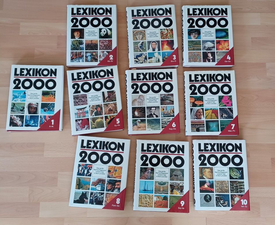 10x Lexikon 2000 Sammlung Band 1-10 A-Z Zweiburgen Verlag Buch in Leer (Ostfriesland)