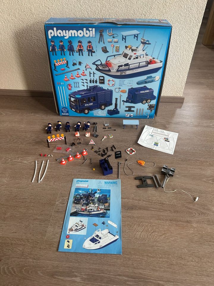 Playmobil 9400 - Bundespolizei - Großeinsatz in Rüsselsheim