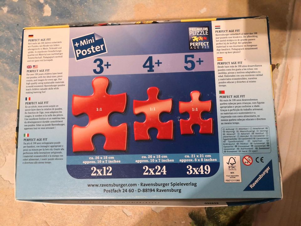 Ravensburger Puzzle Set 2x 49 Teile ab 5 Jahren in Berlin