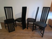 Esstisch-Stühle, schwarz, Lack Hessen - Eschborn Vorschau