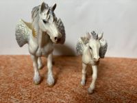 Schleich Bayala Einhorn und Fohlen in weiß mit Glitzer Thüringen - Gera Vorschau