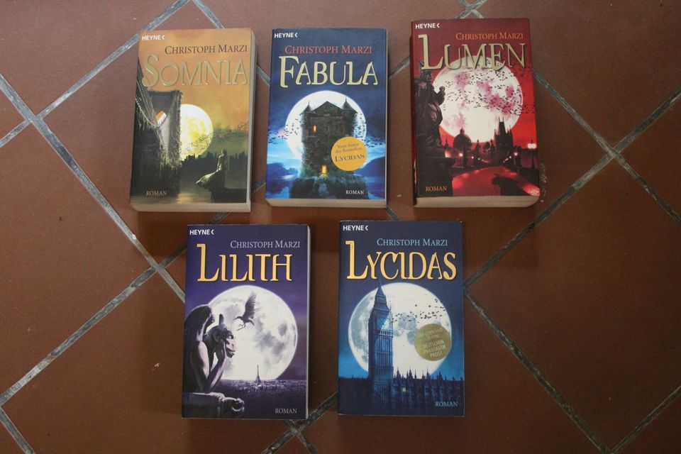 Lycidas,Lilith,Lumen Somnia  und Fabula Christof Marzi in Rösrath