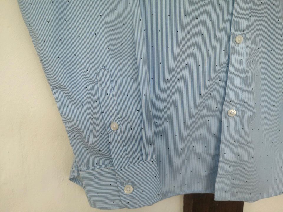 H&M Hemd, Gr. 152, ein Mal getragen, wie NEU, hellblau. in Berlin