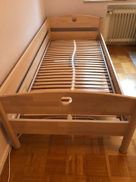 Paidi Fleximo 125 cm Spielbett Hochbett mit Leiter, inkl. Regal in Bielefeld