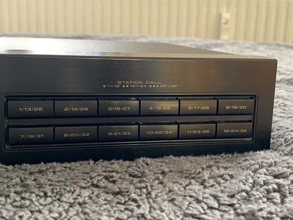 PIONEER - FM/AM Digital Synthesizer Tuner F-227 - black in Nübbel