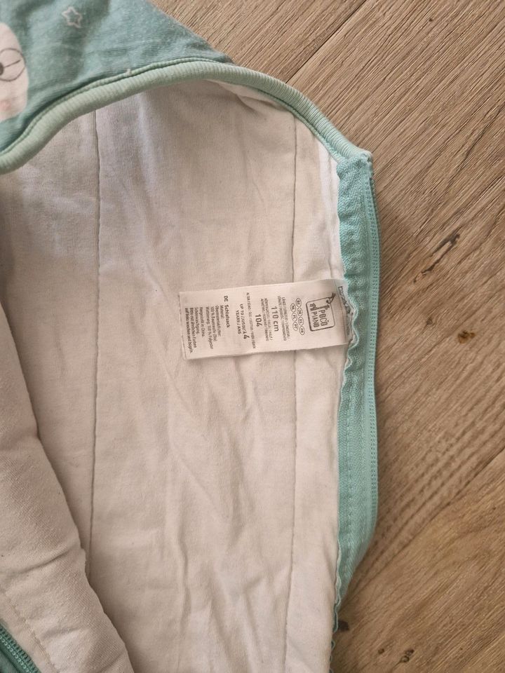 Schlafsack warm 110cm Poco Piano türkis in Cuxhaven