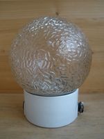 Wandlampe Lampe Relief Glas Porzellan 60iger Jahre E27 geeignet Leipzig - Lößnig Vorschau