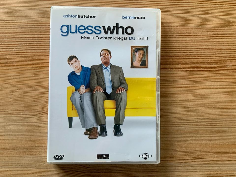 *****DVD guesswho Meine Tochter kriegst DU nicht (mit Kutcher)*** in Schleiden