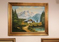 Original Öl Gemälde, mit Signatur, Vintage, Antik, Rarität, Gold Nordrhein-Westfalen - Unna Vorschau
