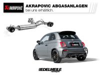 Akrapovic Abgasanlage Endschalldämpfer Abarth 500 500C 595 595C Hessen - Gießen Vorschau