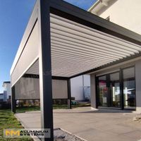 Lamellendach Pergola Pavillon Gartenpavillon Terasse 4 m x 2,5 m Hessen - Nauheim Vorschau