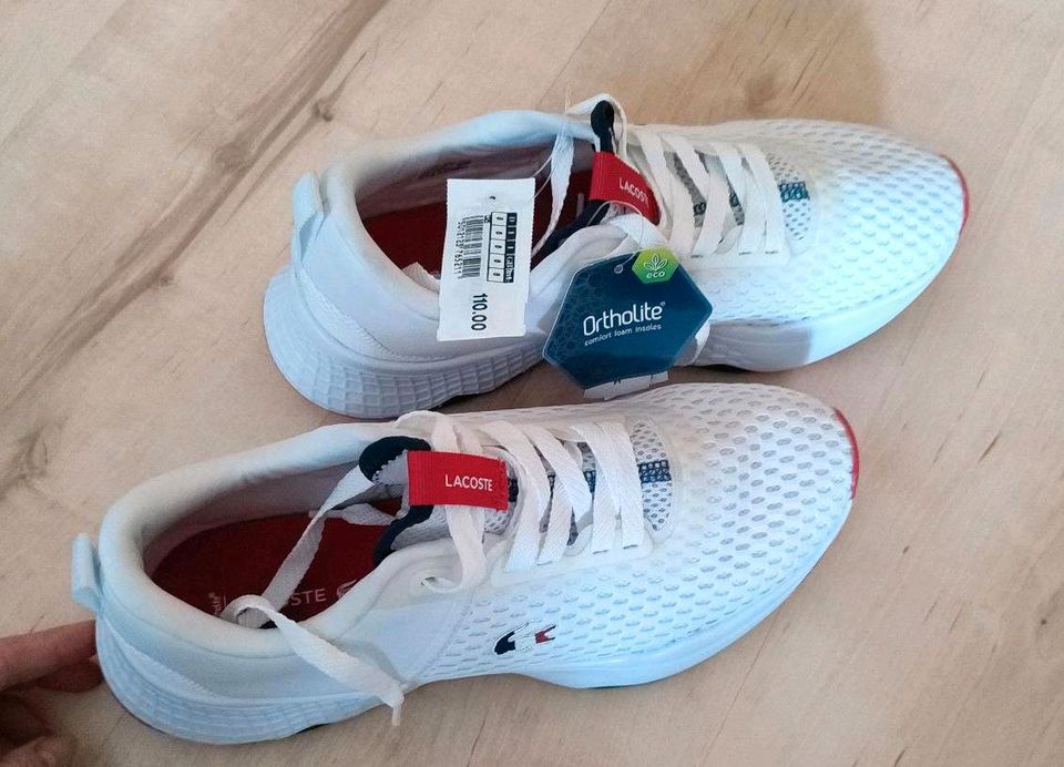 Lacoste, Sneakers, Turnschuh,  Gr. 38, NEU, Inkl. Versandkosten in Essen