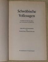 Schwäbische Volkssagen, W. Kohlhammer Verlag Stuttgart 1966 Baden-Württemberg - Leinfelden-Echterdingen Vorschau