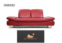 Koinor Rivoli Zweisitzer Sofa Leder Rot Couch Wohnen Funktion Nordrhein-Westfalen - Lage Vorschau