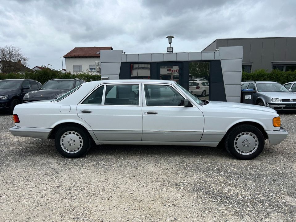 Mercedes-Benz 420 SEL/Automatik/LEDER/H-Kennzeichen in Leipheim