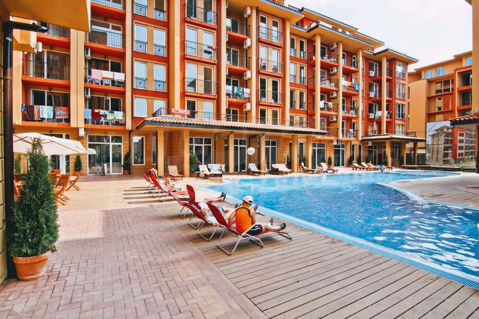 SUNNY VIEW ZENTRAL 2️⃣ Zimmer ☀️ Wohnung Sonnenstrand Bulgarien Immobilien in Tarp