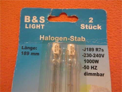 Halogen-Stab,Brennstab 1000W in Bad Salzungen