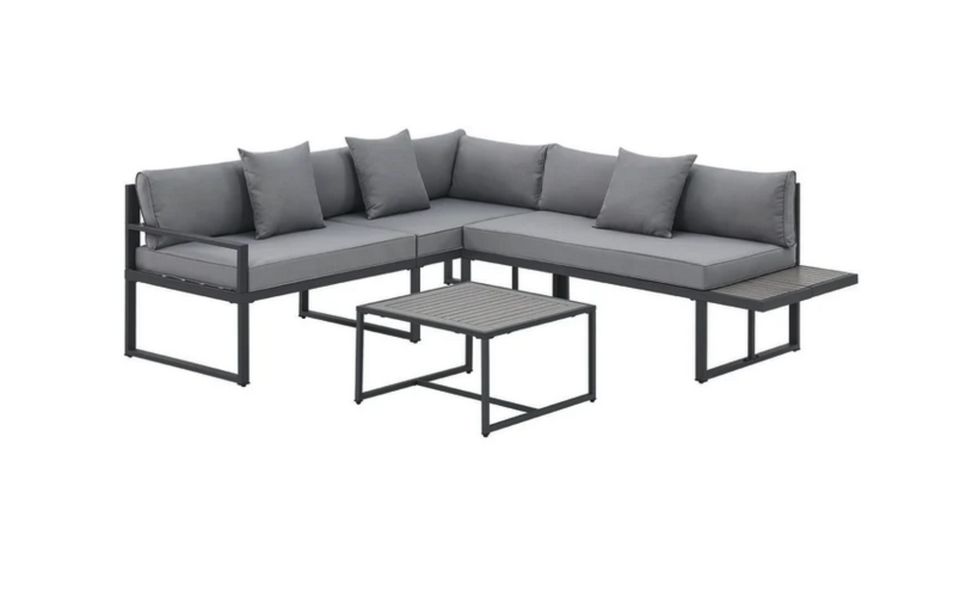 Gartenmöbel Garten Set Balkonmöbel Lounge Dunkelgrau 490€* in Nordrhein
