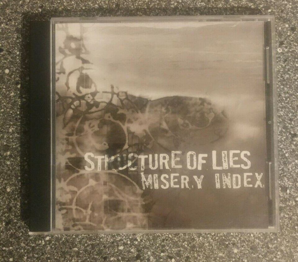 MISERY INDEX / STRUCTURE OF LIES Split CD death grindcore napalm in Duisburg