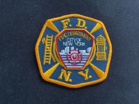 New York Feuerwehr Abzeichen Patch NYFD Firefighters Original Schleswig-Holstein - Kiel Vorschau