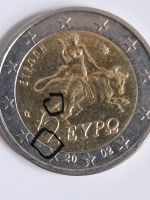 2 Euro Griechenland 2002 mit S, Druckfehler und Überschuss! Sachsen - Görlitz Vorschau