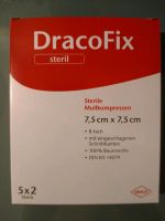 NEU DracoFix sterile Mullkompressen 5 x 2 Stück, 7,5 x 7,5 cm Hamburg-Nord - Hamburg Barmbek Vorschau