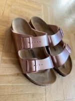 Birkenstock Roségold Birkoflor Echtleder schmal Arizona Berlin - Mitte Vorschau